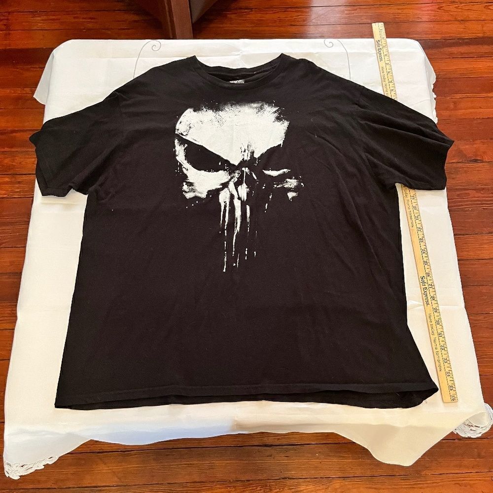 Marvel 3XL Black T-Shirt Short Sleeve